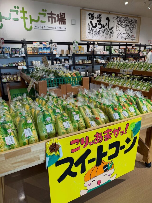 おはようございます☀
6月15日（月）9時オープンしました！

朝から多くのお客様にご来店いただきありがとうございます😊

白石町内、田植えが始まり、
いつもよりお野菜少なめです。

スイートコーン🌽は
制限なしで販売してます✨

本日もご来店お待ちしてます😊

#道の駅しろいし